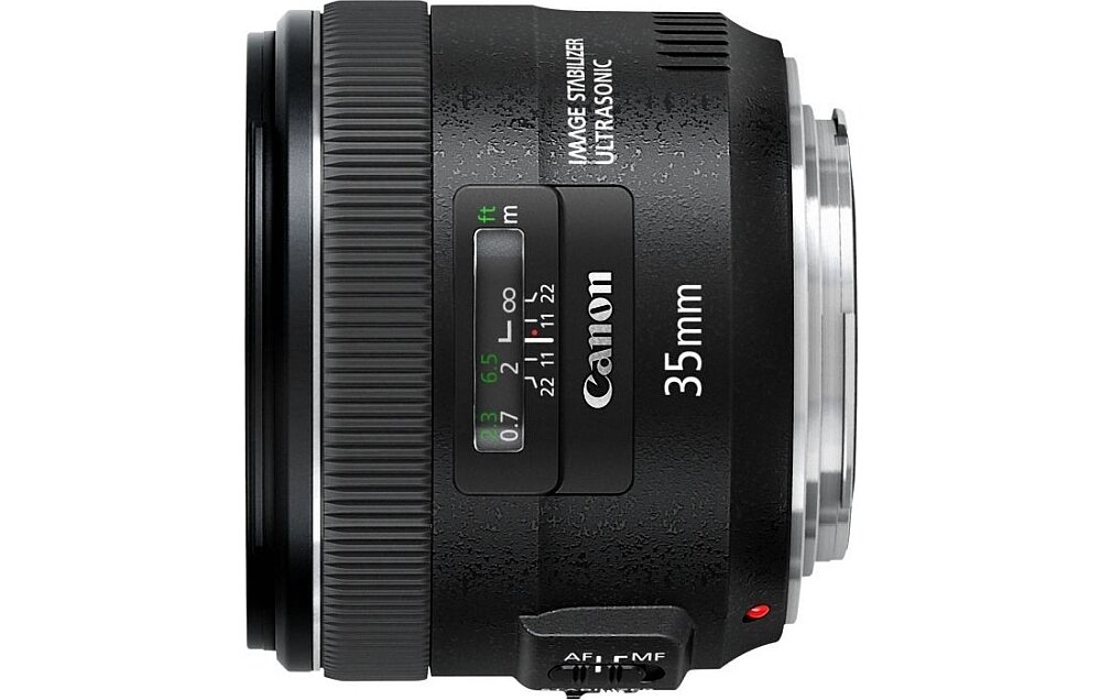 Obiektyw CANON EF 35 mm f-2.0 IS USM ogniskowa AF mocowanie przysłona zdjęcia