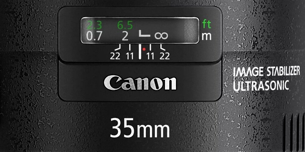 Obiektyw CANON EF 35 mm f-2.0 IS USM ogniskowa AF mocowanie przysłona zdjęcia