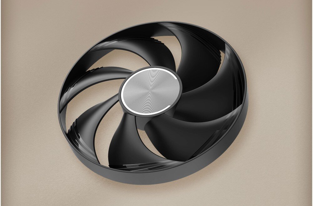 Karta graficzna MSI GeForce RTX 5070 Inspire 3X OC 12GB Wewnętrzny radiator z miedzianą podstawą i ciepłowodami, radiator, wentylatory, łopatki