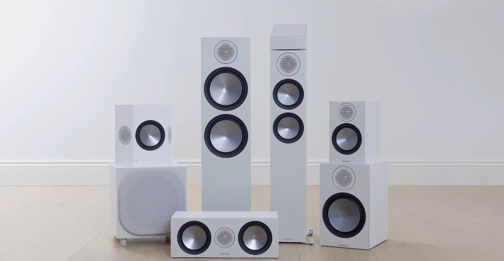Kolumny głośnikowe MONITOR AUDIO Bronze 50 Seria 6G - Mocne brzmienie, zestaw klumn sotjących na podłodze