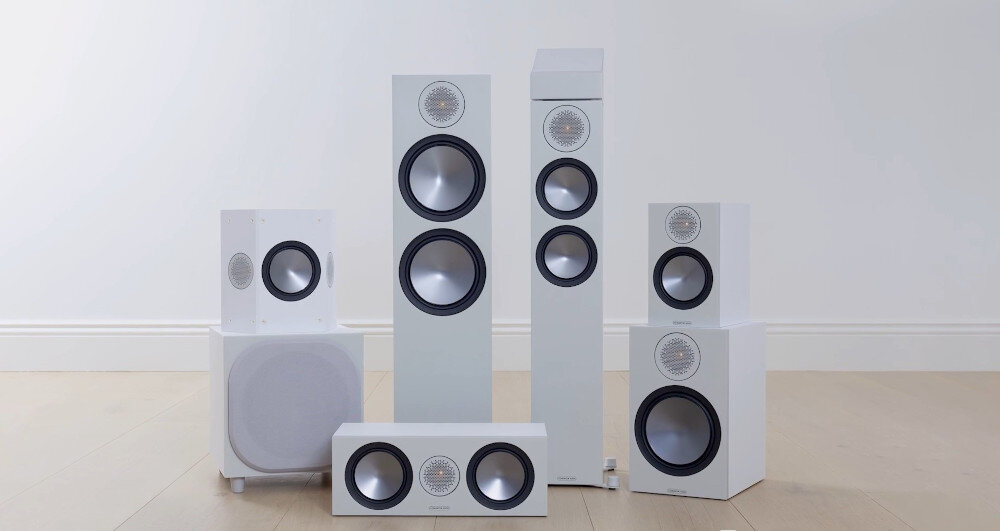 Kolumna głośnikowa MONITOR AUDIO Bronze 100 Seria 6G - Moc i stabilność, zestaw kolumn stojących na podłodze