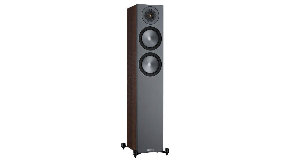 Kolumna głośnikowa MONITOR AUDIO Bronze 200 Seria 6G - Moc i stabilność, kolumna stojąca po skosie