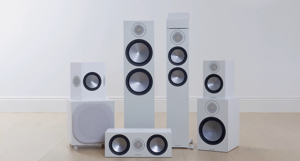 Kolumna głośnikowa MONITOR AUDIO Bronze 500 Seria 6G - Wygodne podłączenie, zestaw kolumn stojący na podłodze