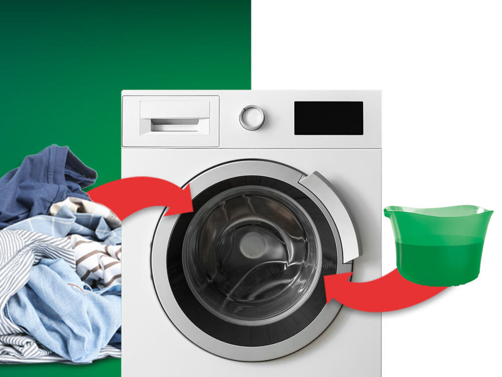 Płyn do prania ARIEL Extra Clean Power 2250 ml do kolorowych tkanin Instrukcja prania: brudne ubrania oraz zielona nakrętka z płynem Ariel wkładane bezpośrednio do bębna pralki