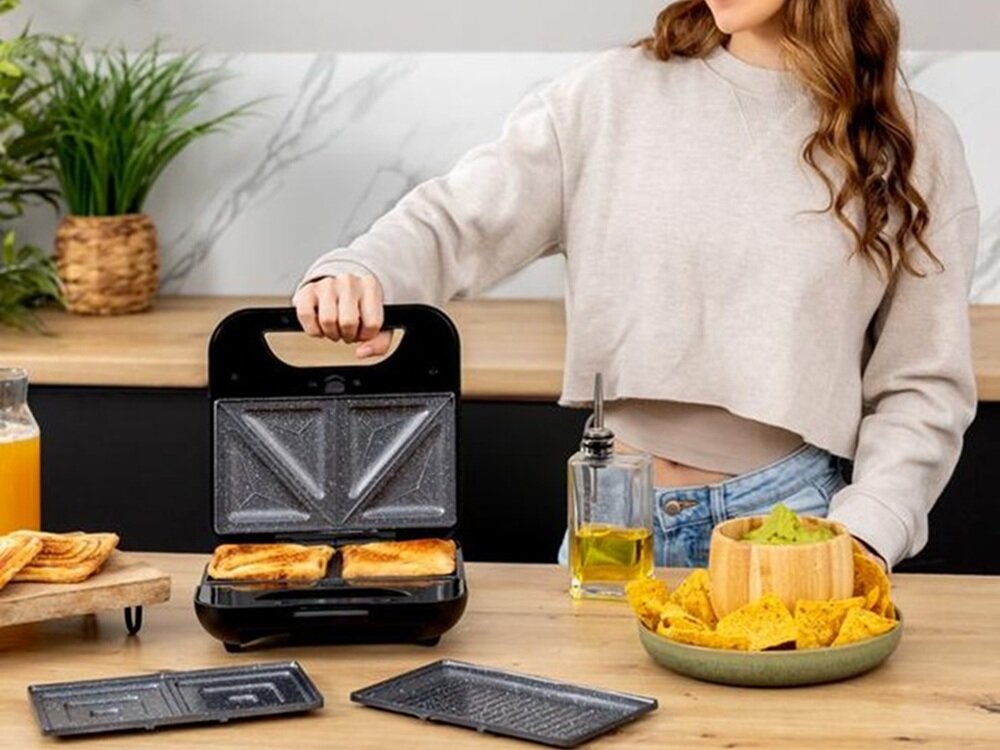 Opiekacz do kanapek CECOTEC Rock-nToast Combo kv początek opisu