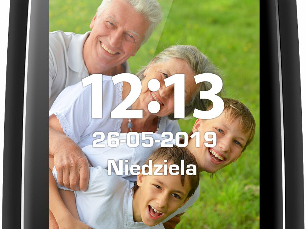 Telefon GSM GOTZE & JENSEN GFE302 Czarny czcionka wyświetlacz kolorowy