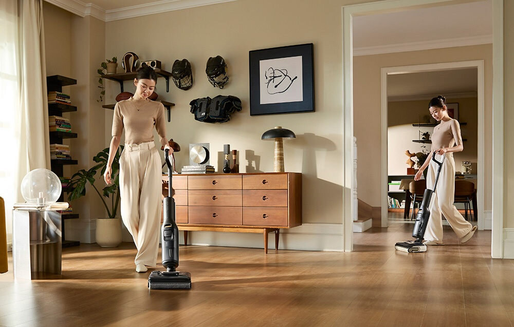 Odkurzacz ROBOROCK F25 Morph lifestyle sprzątanie prezentacja wizualizacja wygląd