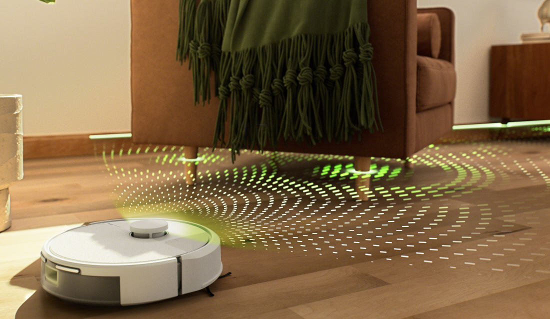 Robot sprzątający IROBOT Roomba Combo 105 AutoEmpty Biały Technologia LiDAR ClearView™ tworzy mapę Omija przeszkody porusza się w logicznych liniach sprzątanie