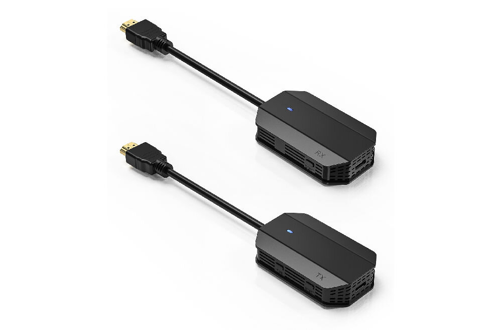 Transmiter HDMI XENSO HW99 - Kompaktowy, estetyczny design, transmitery pod skosem