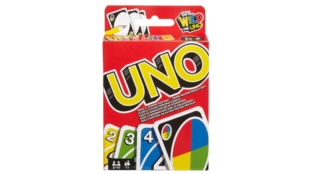 Gra karciana MATTEL Uno - zadanie