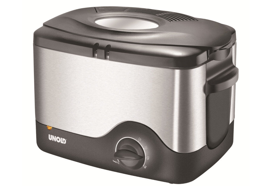 Frytkownica UNOLD 58615 Wydajność moc potrawy pojemność Regulacja temperatury precyzja dostosowanie efekty
