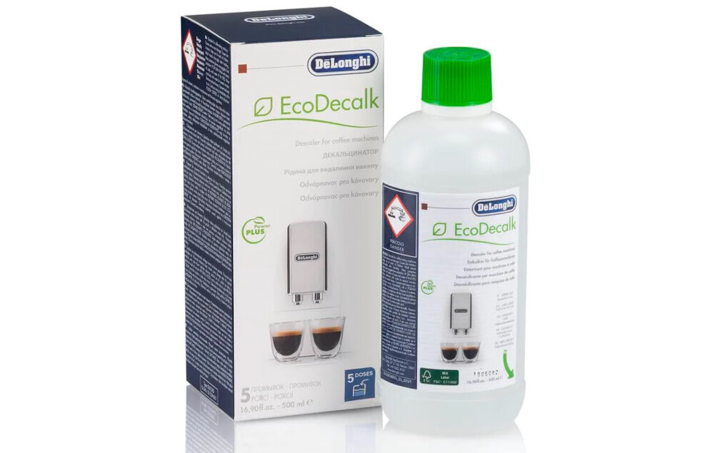 De'Longhi Ecodecalk 500 ML odkamieniacz skuteczny szybko i skutecznie usuwa resztki nieorganiczne i twrade osady