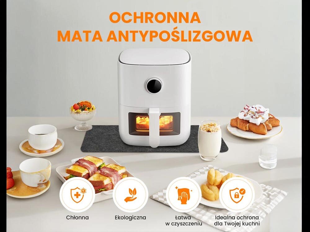 Mata ochronna pod Air Fryer EXTRALINK 44 x 30 cm kv początek opisu