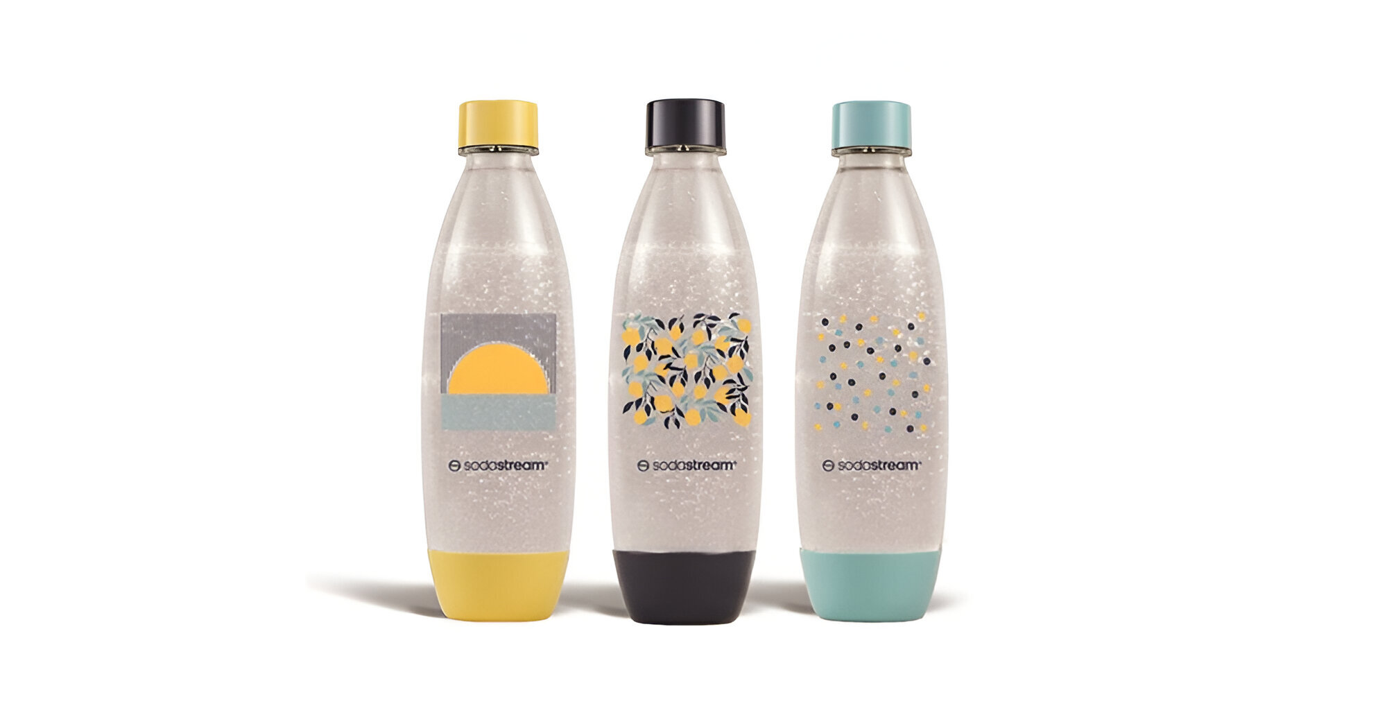 Butelki Fuse Fizzy Trio zestaw butelek Fuse Fizzy Trio, solidny materiał, bezpieczeństwo, trwałość