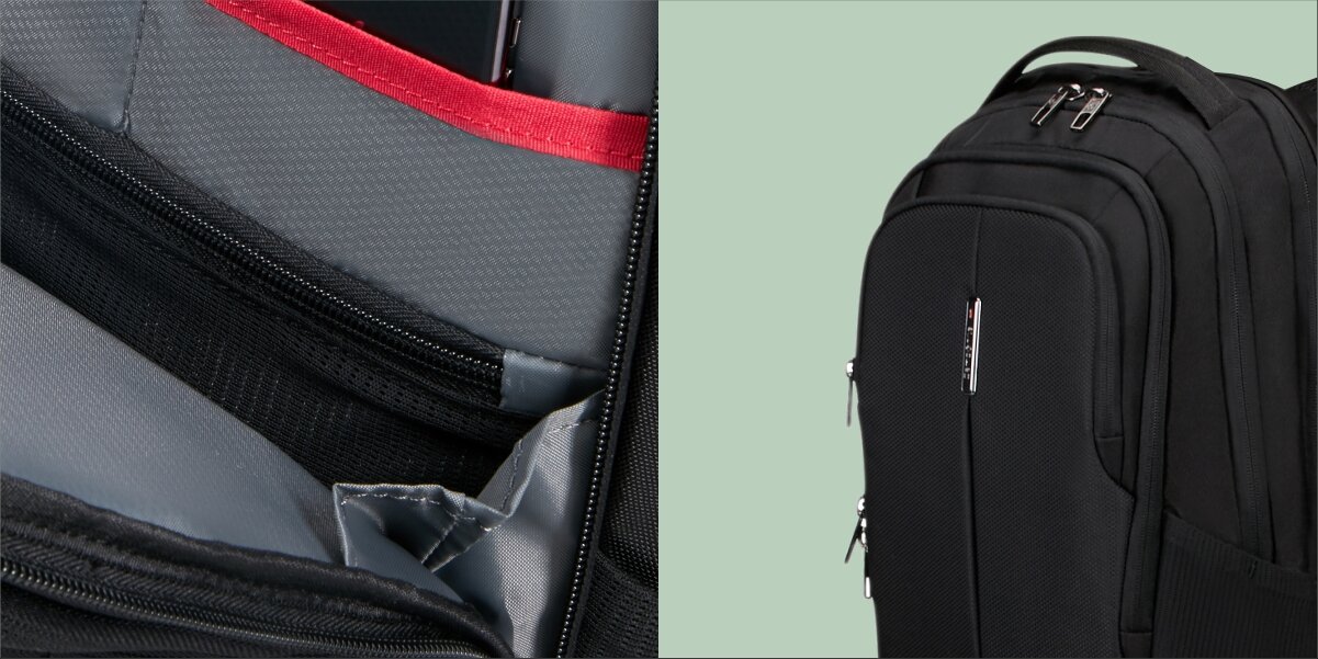 SAMSONITE Guardit 3.0 materiałów pochodzących z recyklingu Tkanina zewnętrzna, podszewka zamki przetworzonych butelek PET