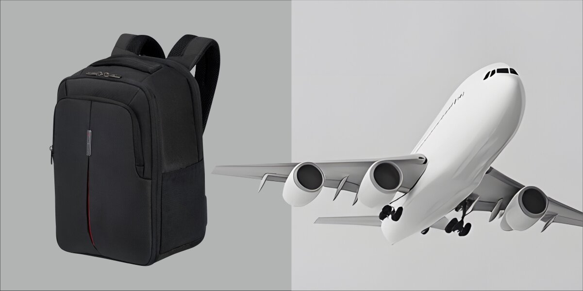 SAMSONITE Guardit plecak kabinowy bagażu podręcznego Ryanair 25 x 40 x 20 cm fotelem samolotu