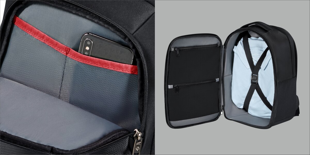 SAMSONITE Guardit przegrody kieszenie miejsce na butelkę