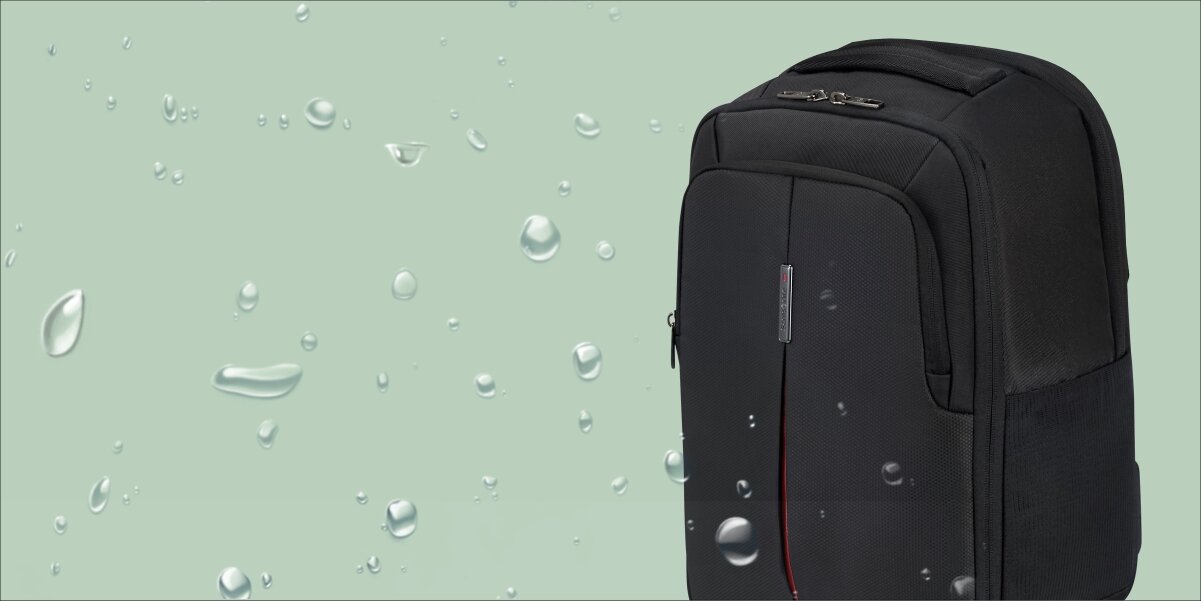 SAMSONITE Guardit Wodoodporny materiał solidne zamki wytrzymała tkanina