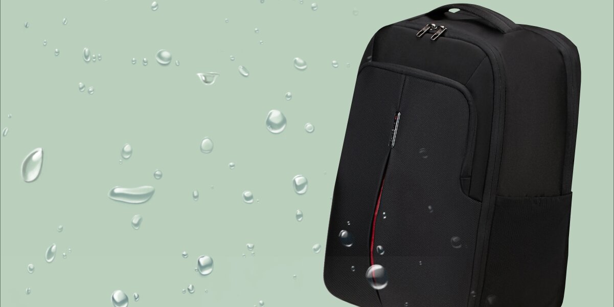 SAMSONITE Guardit deszczem czy wilgocią wodoodporny materiał Solidne zamki trwała tkanina