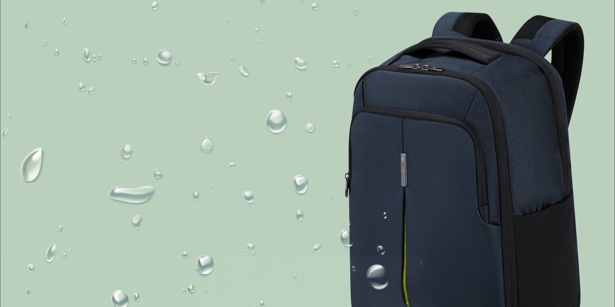 SAMSONITE Guardit deszczem czy wilgocią wodoodporny materiał Solidne zamki trwała tkanina