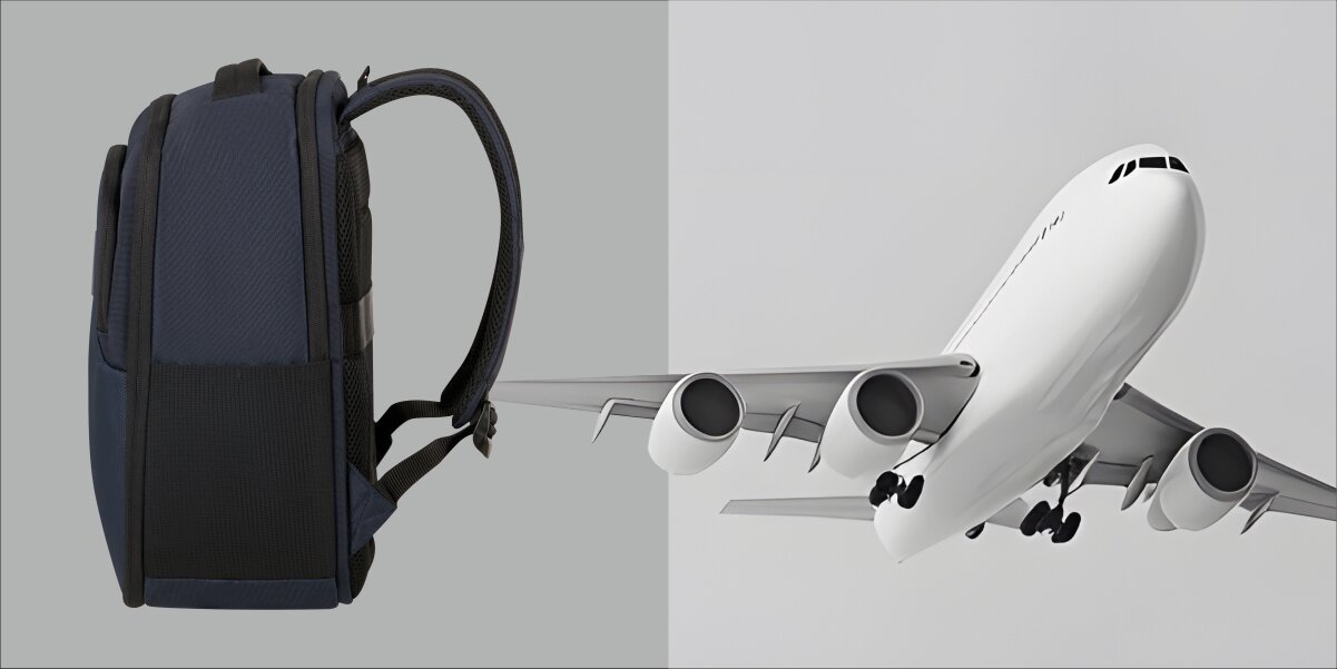 SAMSONITE Guardit plecak kabinowy bagażu podręcznego Ryanair 25 x 40 x 20 cm fotelem samolotu