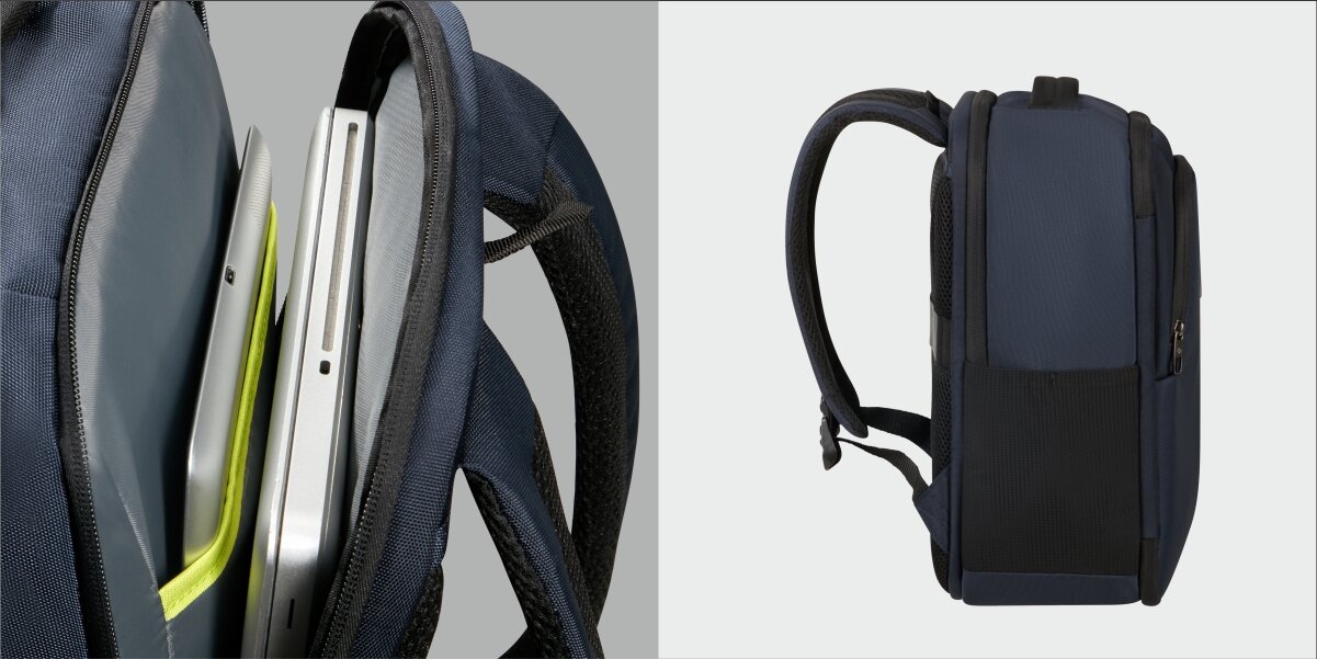 SAMSONITE Guardit komorę na laptopa 14.1 stabilność i ochronę przed wstrząsami Dodatkowe kieszenie tabletu, ładowarki dokumentów