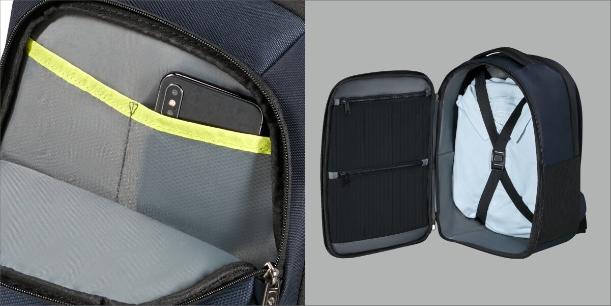 SAMSONITE Guardit przegrody kieszenie miejsce na butelkę