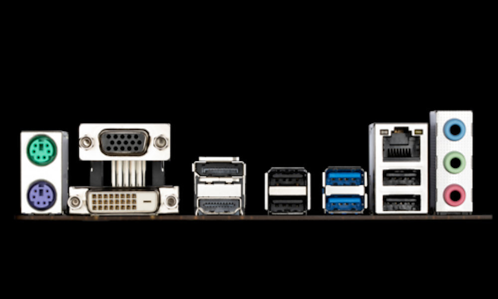 Płyta główna GIGABYTE H610M S2H DDR4  - zlacza usb 