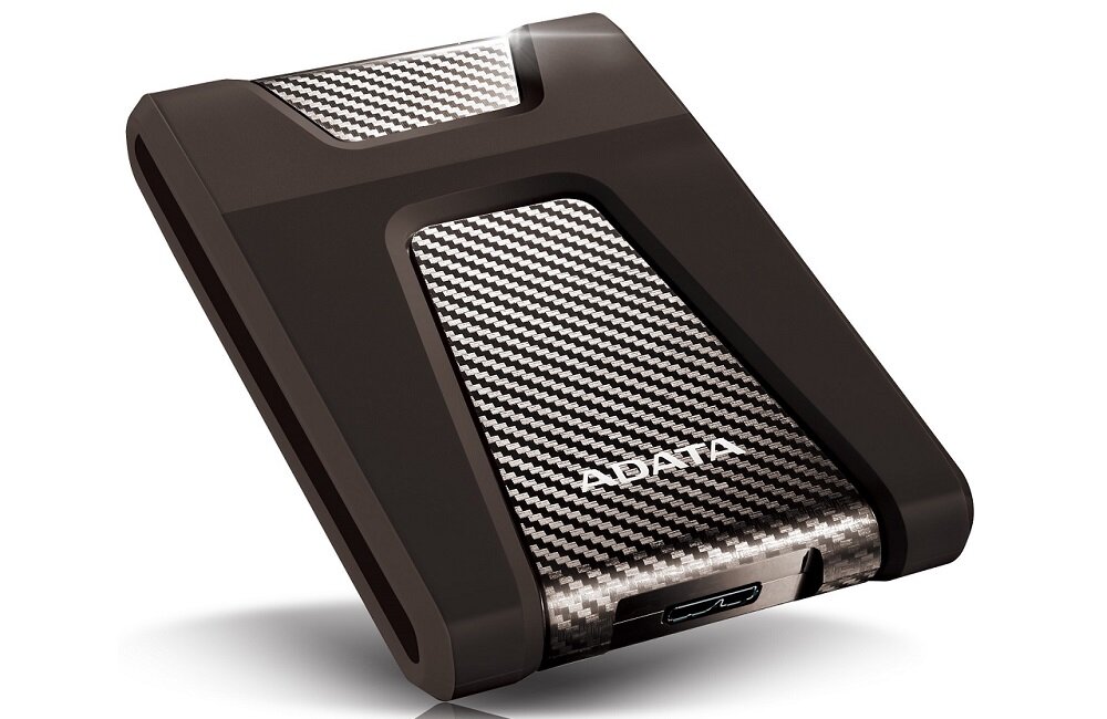 Dysk ADATA DashDrive Durable HD650 1TB HDD Kompaktowy wymiar dysku HDD Dobre rozwiązanie jako magazyn na różne dokumenty biurowe czy pliki multimedialne