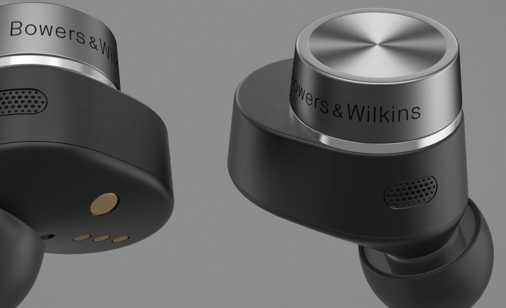 Słuchawki dokanałowe BOWERS & WILKINS PI7 S2 brzmienie przetworniki kompakt kodeki bluetooth realizm rozwiązania techniczne przetworniki anc retransmisja dźwięku szybkie ładowanie komfort obsługa