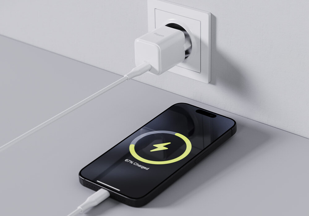 Ładowarka sieciowa ALLITY ATC-01 USB-C szybkiego ładowania Quick Charge (QC) i Power Delivery (PD) smartfon, tablet