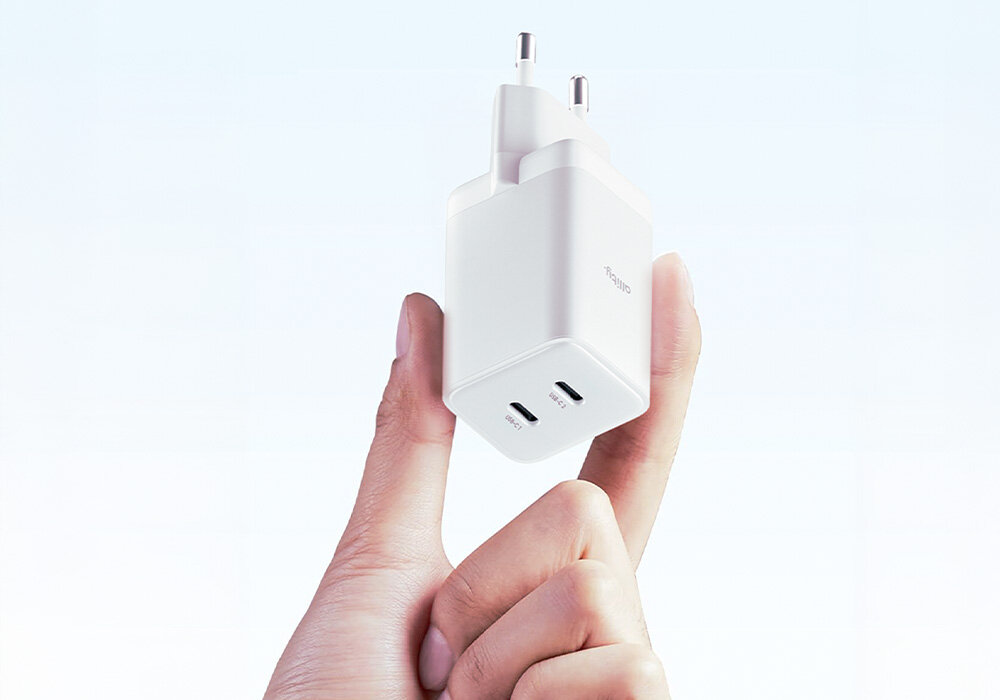 Ładowarka sieciowa ALLITY ATC-01 USB-C smartfonów tablety Napięcie wejściowe 100–240 V w domu wysoką wydajność