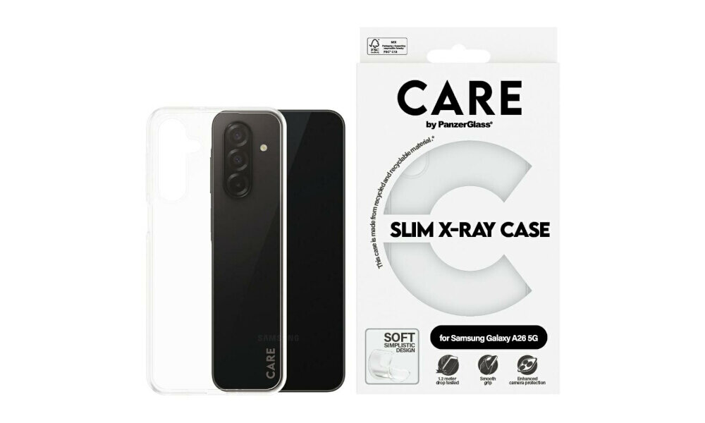 Etui CARE X-Ray by PanzerGlass Samsung Galaxy przezroczyste smukłe etui design