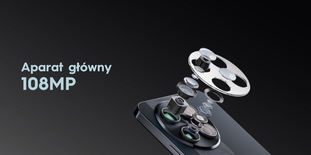 Smartfon TECNO Spark 30 Pro budowa aparatu   