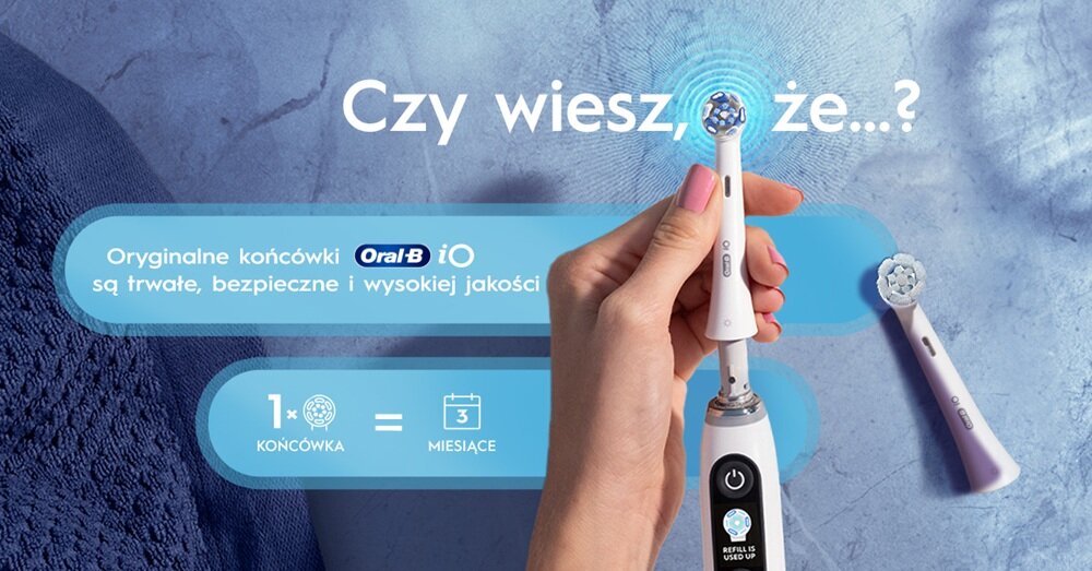 Końcówki Ultimate Clean mikrowibracje, ukośne włókna, dostosowuje się