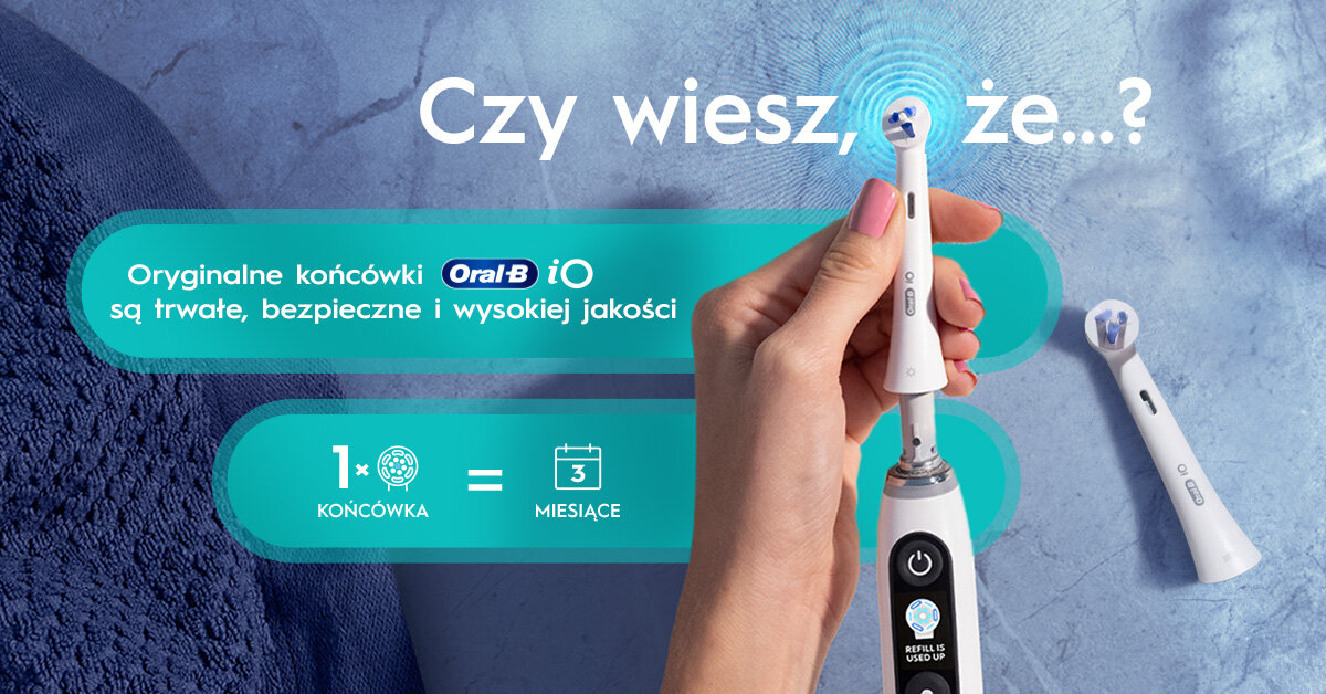 Końcówki Oral-B iO™ Interdental Clean najwyższa jakość, czyszczenie, wrażliwe dziąsła