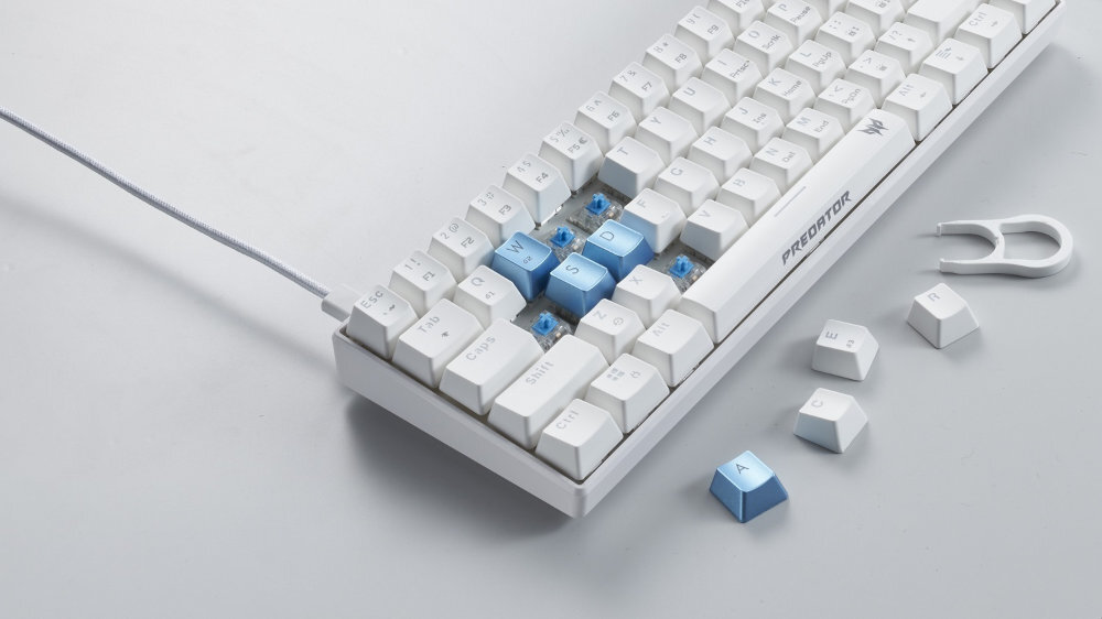 ACER Predator Aethon 330 N-Key Rollover technologię anti-ghosting poprawnie wykryta, bez pominięć
