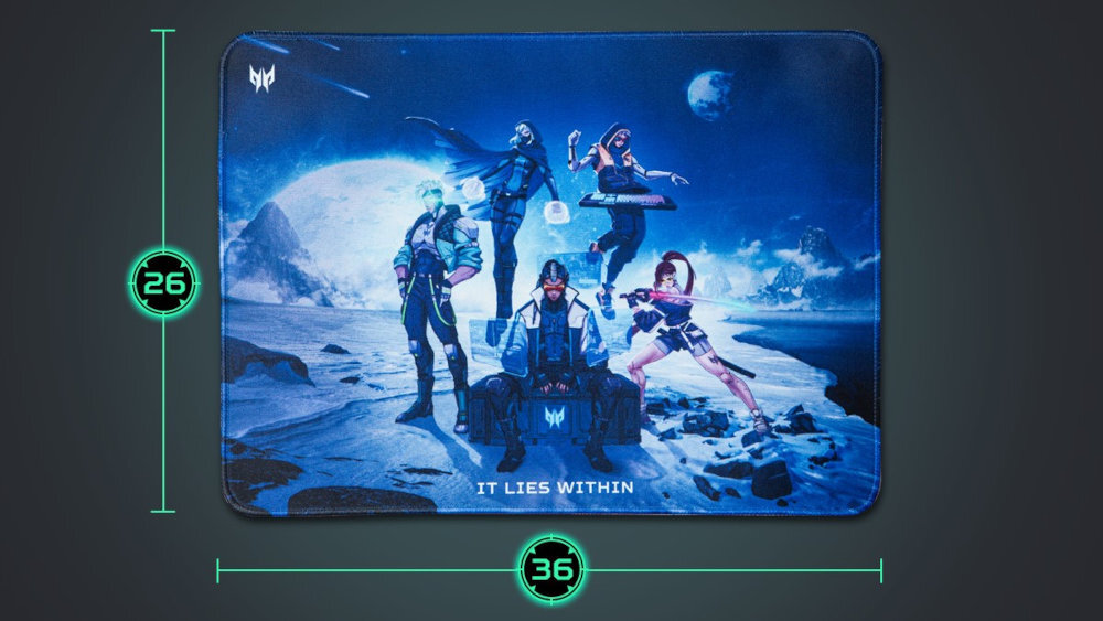 ACER Predator PMP450 rozmiarze M komfortowej pracy i rozrywki poprawiając płynność ruchów