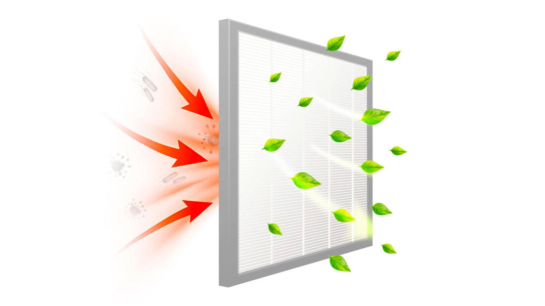 Robot sprzątający TESLA RoboStar iQ700 filtracja HEPA H13 czyste powietrze pyłki kurz alaergeny poprawa jakość powietrza zmywalny