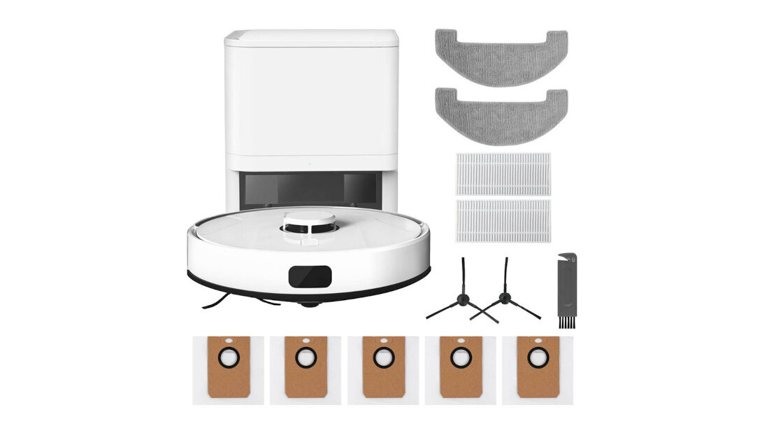 Robot sprzątający TESLA RoboStar iQ700 Plus zestaw akcesoria komplet wyposazenie