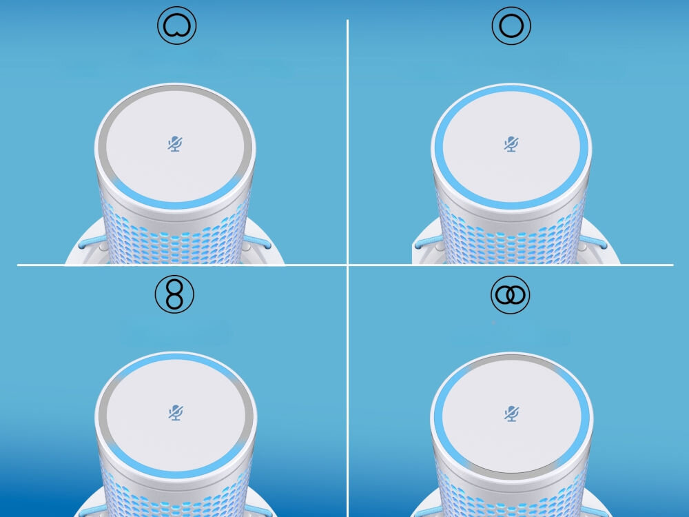 Mikrofon HYPERX QuadCast 2 Dwukierunkowy / Wielokierunkowy / Kardioidalny / Stereo Grafika prezentująca cztery tryby kierunkowe mikrofonu HyperX: kardioidalny, dookólny, dwukierunkowy i stereo dopasowanie do sytuacji 4 wzorce kierunkowości ustawienie trybu