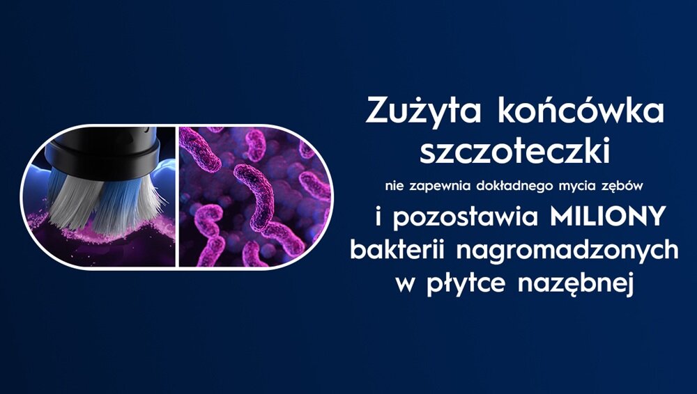 Końcówki ORAL-B IO Radiant EB4 trwałość, bezpieczeństwo, delikatność, skuteczność