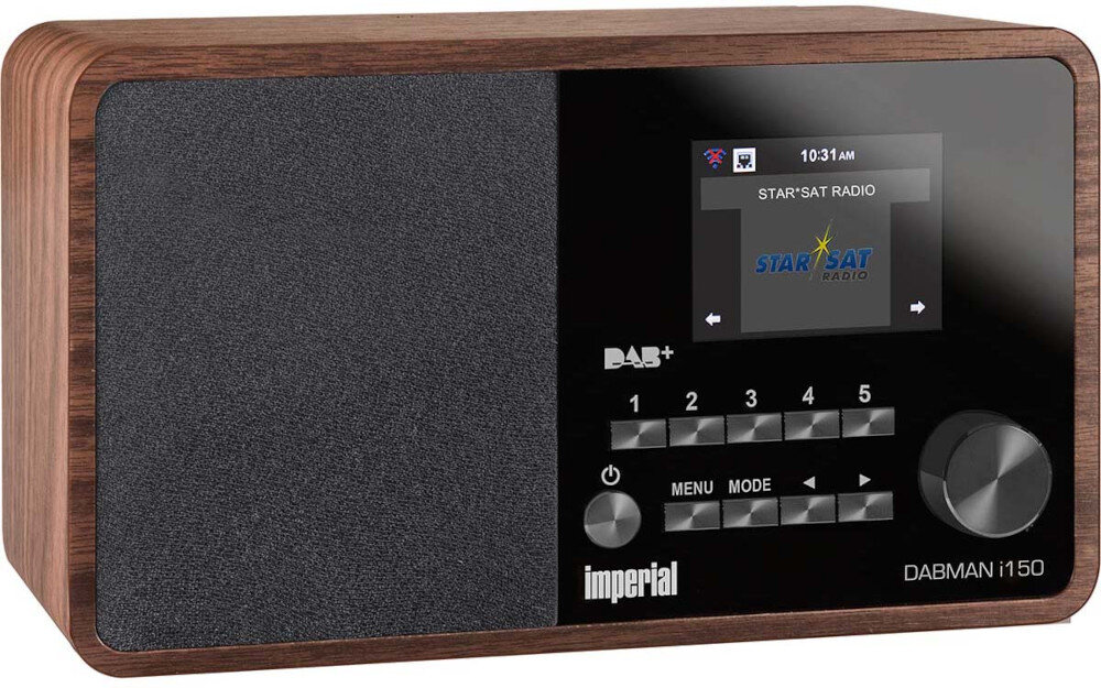 Radio IMPERIAL Dabman i150 - Radio na co dzień, radio po skosie na białym tle