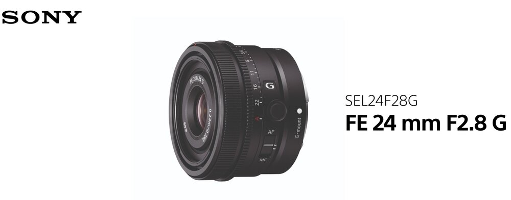Obiektyw SONY FE 24 mm f-2.8 G kv początek opisu