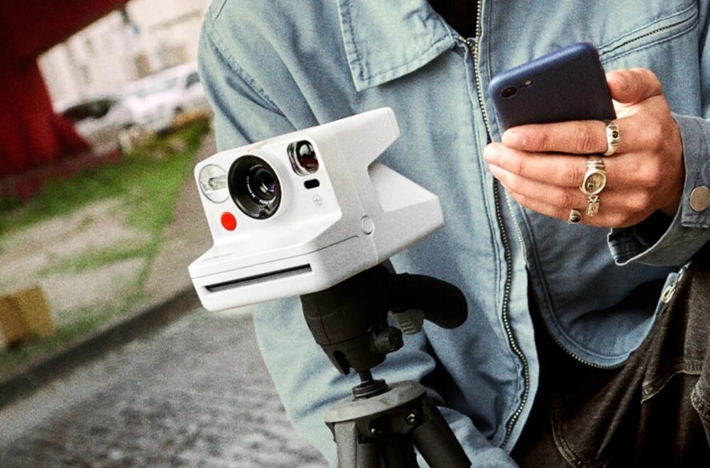 Aparat natychmiastowy POLAROID Now+ Gen 3 aplikacja Bluetooth priorytet przysłony zdalne sterowanie