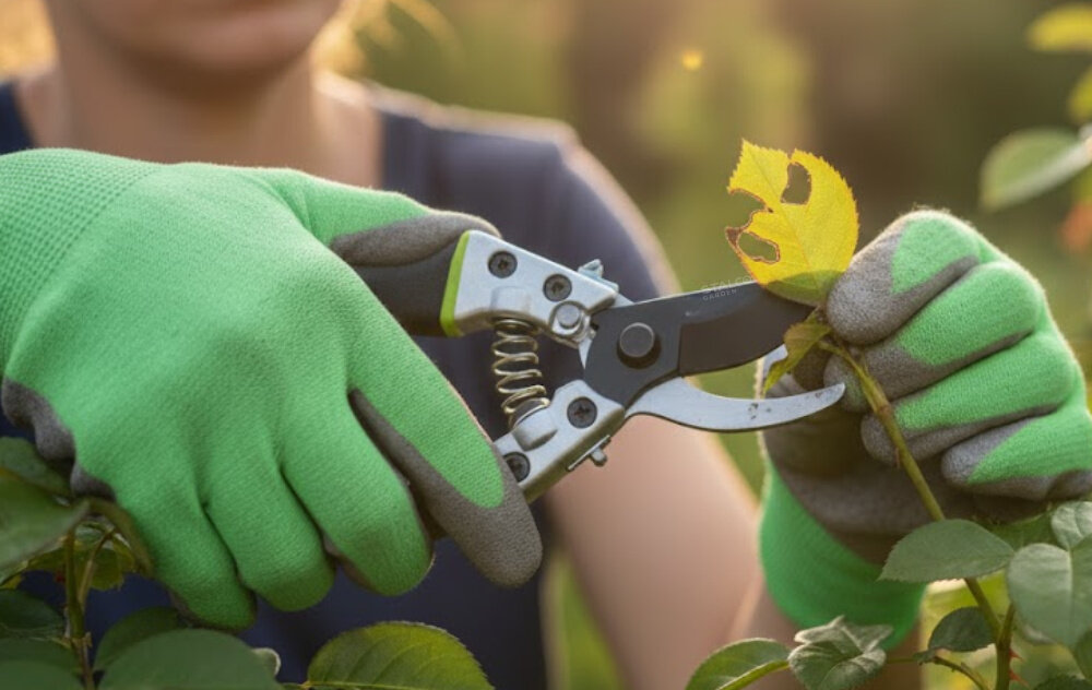 Sekator ręczny STALCO GARDEN S104010406 ogród krzewy osoba przycina liście na krzewach do cięcia młodych pędów, świeżych gałęzi oraz pielęgnacji krzewów ozdobnych średnica cięcia do 20 mm usuwanie nadmiaru przyrostów bez uszkadzania roślin