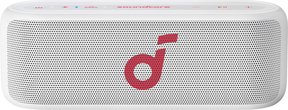 Głośnik mobilny SOUNDCORE Select 2S głośnik Bluetooth muzyka dźwięk 20 W, głośnik od frontu na białym tle