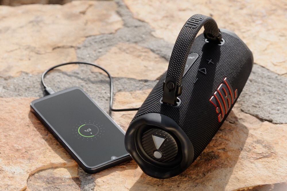 Głośnik mobilny JBL Charge 6 - aplikacja jbl, nastroj, otoczenie, sterowanie, glosnik
