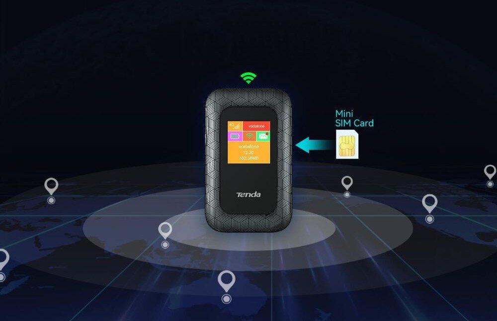 Router TENDA 4G815 Router Tenda 4G185 v. 3.0 z kartą SIM