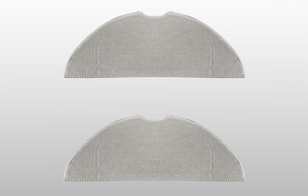 Nakładka mopująca MOVA do S10 / S10 Plus (2 szt.)  wygląd design tło wizualizacja Solidne pady mopujące